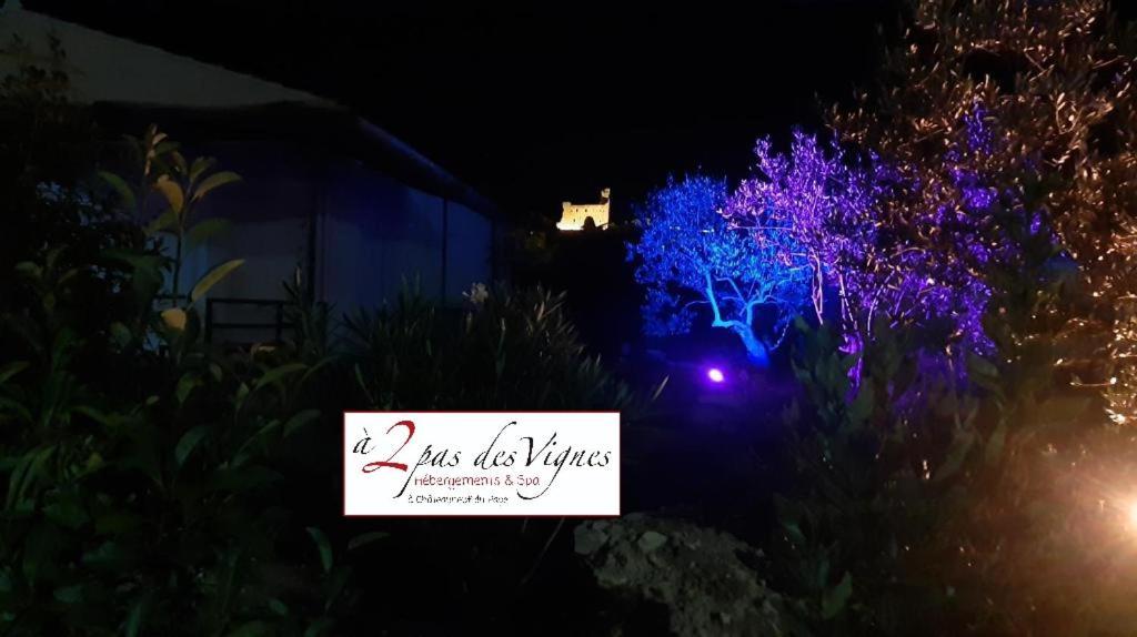 A 2 Pas Des Vignes, Hebergements Et Spa, Maison Numero 6, A Chateauneuf Du Pape Exterior foto