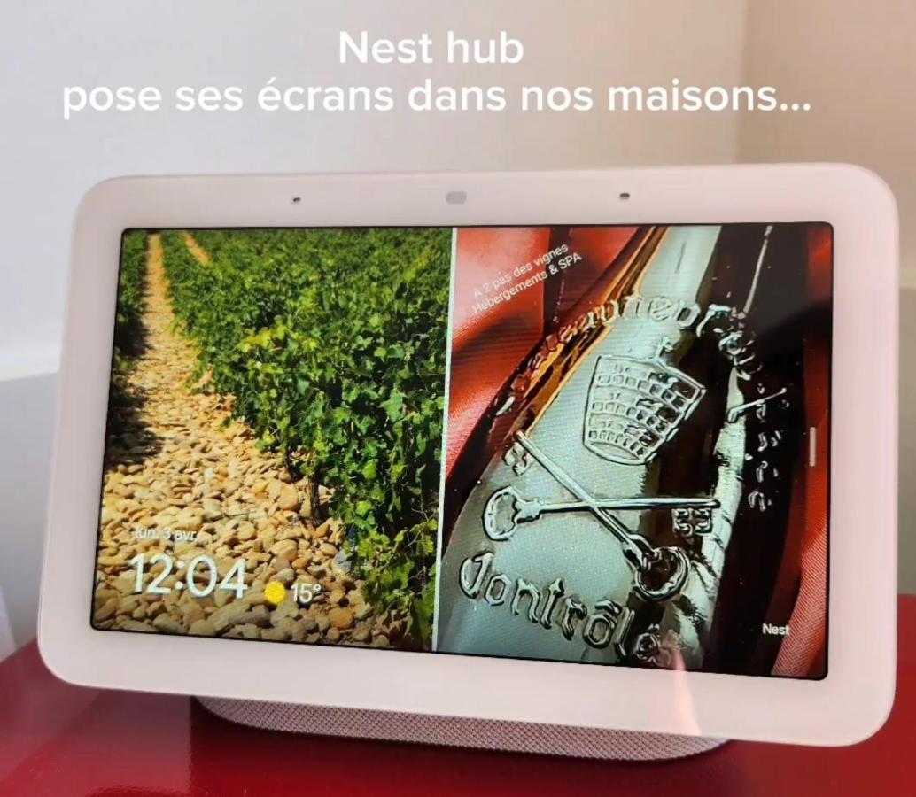 A 2 Pas Des Vignes, Hebergements Et Spa, Maison Numero 6, A Chateauneuf Du Pape Exterior foto